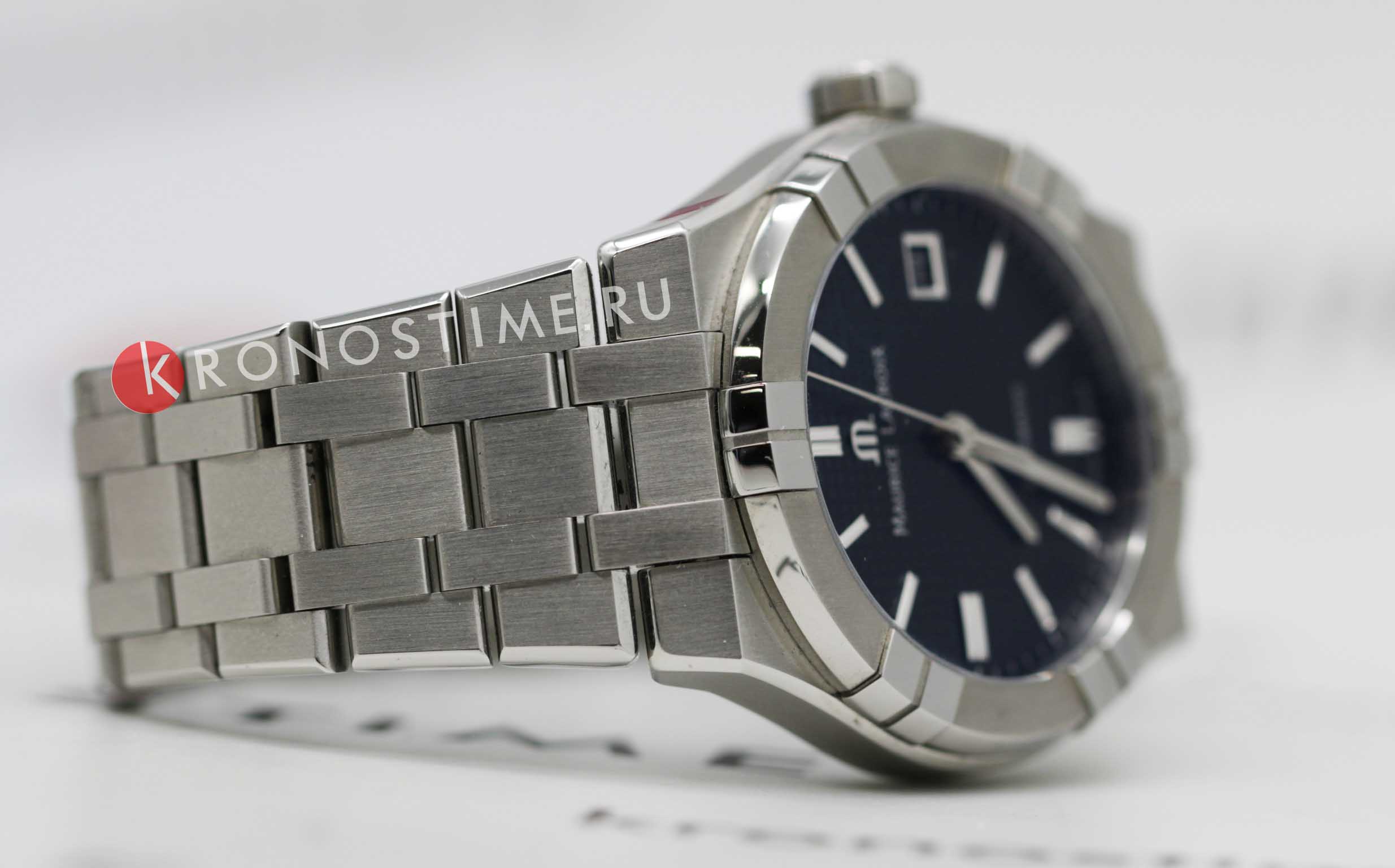 Оригинальные часы Maurice Lacroix Maurice Lacroix Aikon Automatic AI6007-SS002-330-1 механические калибр механизма ml115 общий вид